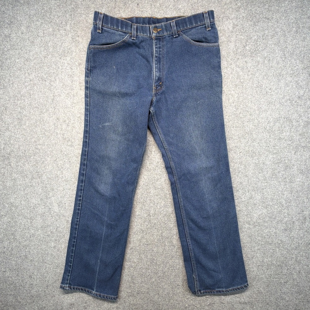 Vintage Levi's 547 Jeans Mens 36x30 (Fits 33x28) Made In USA